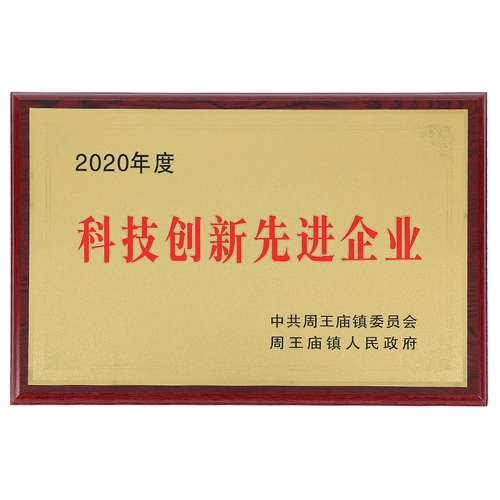 2020科技創(chuàng)新先進企業(yè)